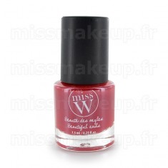 Vernis à ongles n°04 Miss W - Pur rouge 7,5 ml