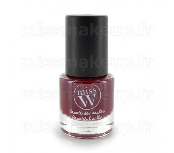 Vernis à ongles n°16 Miss W - Rouge cerise 7,5 ml